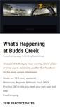 Mobile Screenshot of buddscreek.com